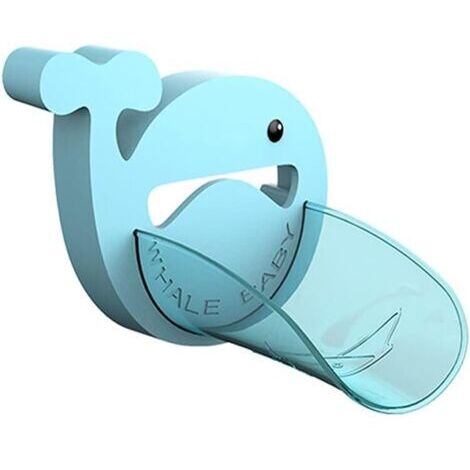 DEESSE SHOP-Accessoires de lavabo Rallonge de robinet Rallonge de robinet Rallonge de robinet pour enfant Rallonge de robinet de cuisine pour salle de bain Rallonge de robinet bleu (1/5)