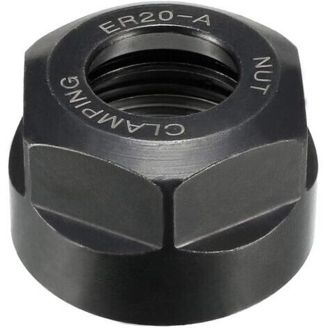 DEESSE SHOP-sourcing map  serrage écrous serrage Pour porte-mandrin fraisage CNC Lathe(ER20 A Type) (1/4)