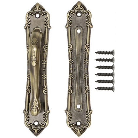 DEESSE SHOP-Kit de bouton de porte d'entrée Bouton de porte d'époque Louis XVIII, (1/5)