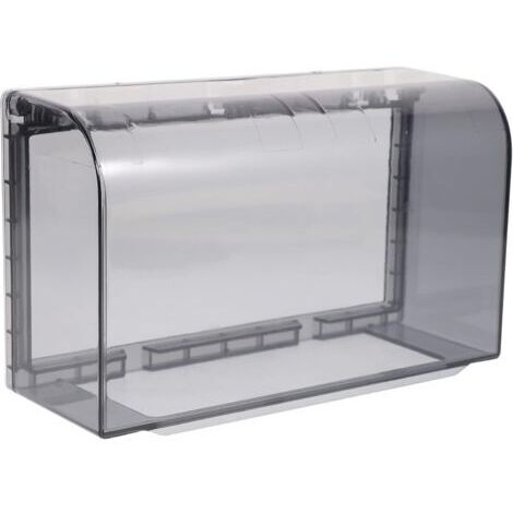 DEESSE SHOP-Boîtier de protection étanche pour prise extérieure – Plastique PS résistant – Protection contre intempéries et éclaboussures – Noir (1/5)