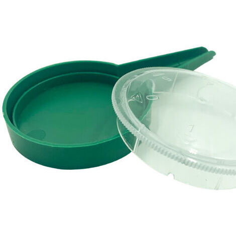 DEESSE SHOP-Distributeur de graines, Hand Held dissipateurs de Semeur de graines de jardin Graines de fleur Plante Pot de fleurs Semoir Outil, réglable Portable 12.5 x 7cm/4.92" x 2.76" Green 10pcs (1/3)