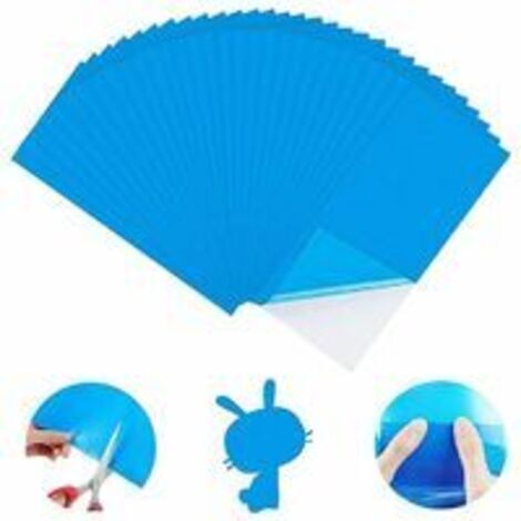 DEESSE SHOP-Réparation liner de piscine Lot de 30 patchs autocollants en PVC pour réparation de bateau pneumatique, piscines gonflables,GU.B/bon (1/5)
