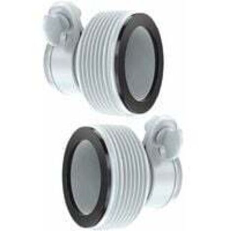 DEESSE SHOP-Construction de piscine Intex Kit adaptateur de conversion de tuyau B pour tuyau Intex B Pool 3,2 cm à 3,8 cm Pièces de conversion de rechange (1/5)
