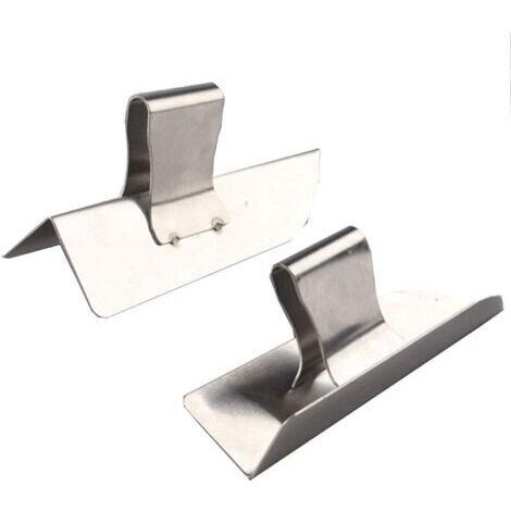 DEESSE SHOP-Truelle d'angle externe 90° en acier inoxydable – Fléchit pour angles parfaits – Idéale pour plâtrage et maçonnerie – Taille 40x145mm (1/5)