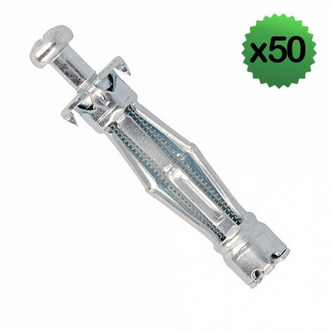 50 chevilles à expansion Ø4 x 46 mm avec vis M4 MOLLY - M14250PB-XJ