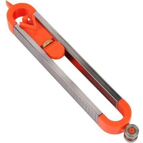 Copieur de Contour Verrouillable, Jauge de Contour Précise, Contour Gauge Profile Tool, Wood Measure Ruler, pour les Mesures Irrégulières (1/5)