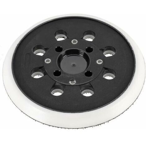 Patin de ponçage auto agrippant 125 mm compatible avec Bosch PEX 300 AE 400 AE 4000 AE 125 mm,Ponceuse Excentrique par Poweka (1/5)