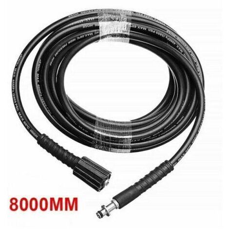 Tuyau de pulvérisation de nettoyage sous pression de 8M gris, convient aux modèles Karcher K2, K3, K4, K5. (1/5)