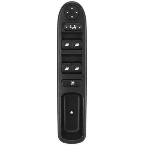 Interrupteur de lève-vitre électrique avant droit pour Peugeot 207 – Matériau ABS antirouille – Installation facile – OE 6490.EH (1/5)