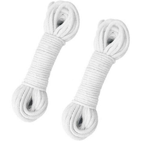 2pcs Cordon capillaire d'arrosage automatique de 6 mm(1/4inch),60feet/18m (1/5)