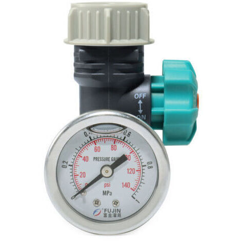 Régulateur de pression d'eau, soupape de pression d'eau de réducteur de pression, pour le jardin à la maison extérieur de serre (1/5)