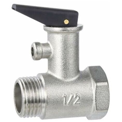 Soupape de Décharge de Pression de Sécurité de Chaudière de Qualité Supérieure pour Chauffe eau,DN15 (1/5)