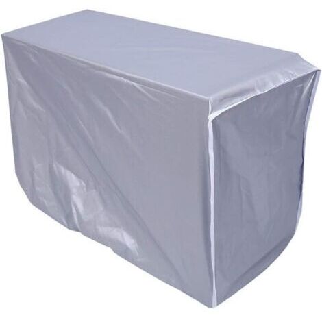 Housse pour climatiseur extérieur Couverture imperméable de climatiseur de Couverture de climatiseur extérieur (80 28 54cm) (1/5)