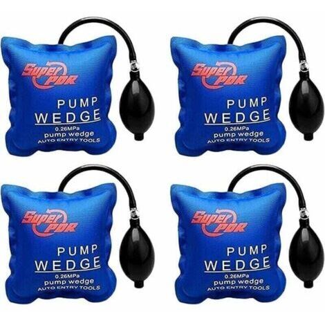 Coussin de Levage Gonflable voiture, Bricolage Pump Wedge Chaque Pièce Peut Supporter 300 Kg Leve Meuble Charge Lourde Coussin De Levage (4 Pcs) (1/4)