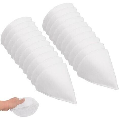 Lot de 20 Filtres Coniques G4,DN125 180mm,Filtre Thermoscellé Sans Adhésif,Insonorisant,Tapis Filtrant Universel pour Système de Ventilation (1/5)