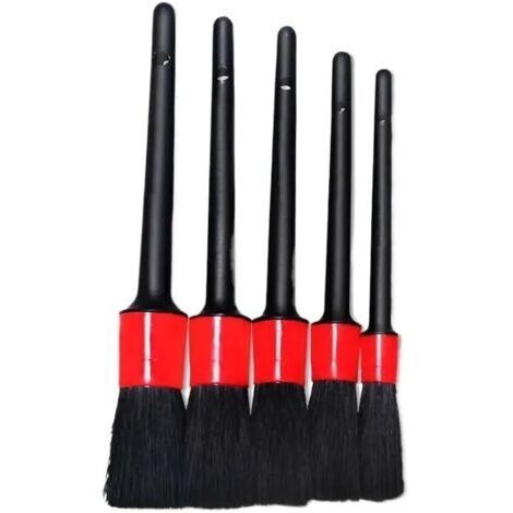 Brosse de Lavage de Voiture for Le Nettoyage et Les détails de la Voiture - Parfait for l'entretien Automobile(5pcs) (1/5)