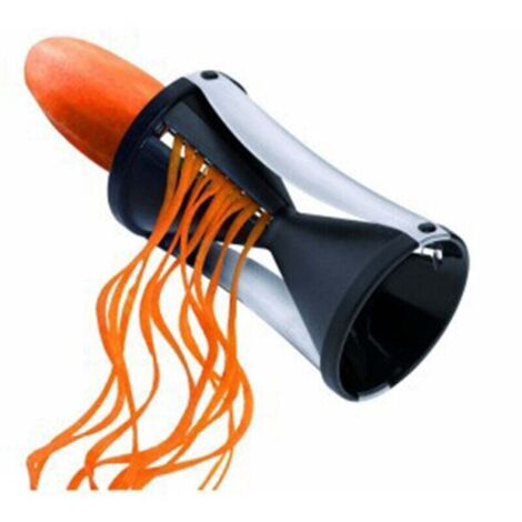 Ensoleille – Coupe-légumes en spirale manuel – Trancheuse multifonction pour carottes, courgettes, concombres – Plastique écologique et acier inoxydable (1/6)