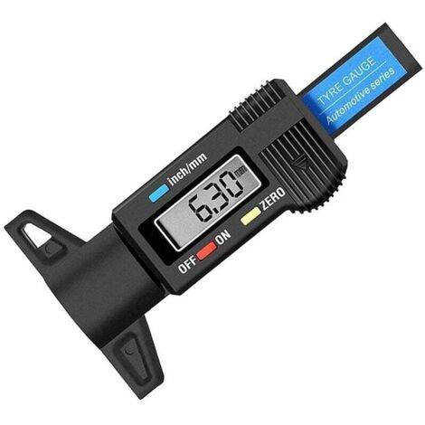 Jauge de Profondeur Numérique de Pneu Jauge Caliper LCD 0-25.4mm de Profondeur Numérique des Pneus Gauge pour Auto Moto Vans Camions (1/5)