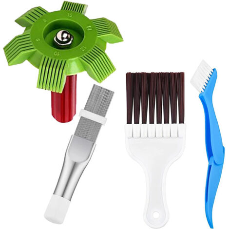 Universel voiture A/C radiateur condenseur aileron réparation peigne refroidisseur climatiseur lisseur outils de nettoyage pour système de refroidissement automatique (1/5)