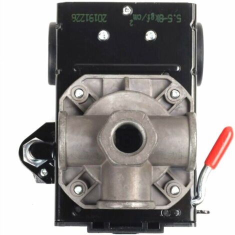 Ensoleille – Commutateur de compresseur 4 ports 1/4 in NPT – Pression 95-125 PSI – Matériau ABS résistant – Pour installations rapides