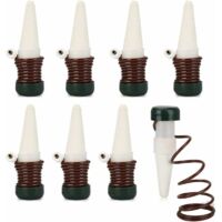 DEESSE SHOP - 8pcs irrigation automatique de l'eau des plantes distributeur d'arrosage automatique plantes système d'irrigation plante dispositifs d'arrosage automatique pour l'irrigation des plantes