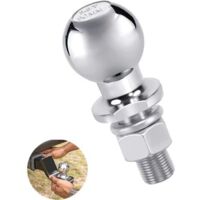 Boule D'attelage De Remorque,3,5T 50mm Boule Attelage Remorque,Boule D'Attelage D'Attelage à Rotule pour Tracteur, Camping-Car, VTT