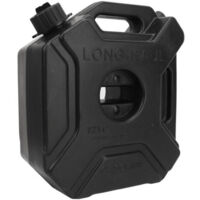 DEESSE SHOP-Bidon de Gaz de 5 L, 1,3 Gallon, Bidon de Stockage D'essence, de Mazout, Réservoir de Carburant Portable KIMISS, Réservoir de Secours D'urgence Noir pour Voiture, Moto, UTV, ATV,.