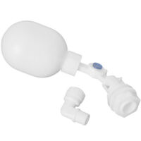 Mini vanne à flotteur réglable en plastique pour système d'osmose inverse d'aquarium RO DI