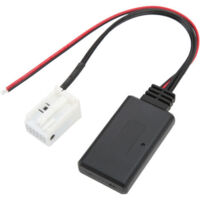 Naroote Adaptateur de Voiture, Adaptateur Auxiliaire de Voiture ABS Installation Facile Adaptateur Auxiliaire pour Voiture pour W169/W245/W203/W209/W164.