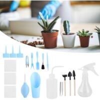 ABS, Outils de Plantation, Outils charnus, pour Plantes succulentes Bonsaï(Blue)