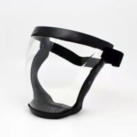 DEESSE SHOP-Visière de Protection, Anti-fog Protective Full Face Shield, Face Shield de Protection Complets, HD Transparent Bionic Face Shield de Protection, Visières de Sécurité, Réglable Sangle, Ant