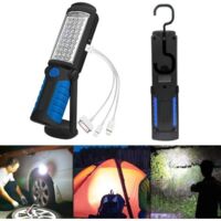 Lampe D'inspection Lampe Led Rechargeable, Lampe De Travail Led Rechargeable Avec Magnétique Lampe De Torches De Led Lampe D'inspection Lampe De Travail
