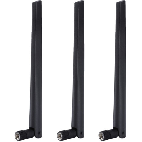 3PCS Antenne externe pour routeur WiFi SMA Carte réseau sans fil, compatible avec ASUS RT-AC68u (1/5)
