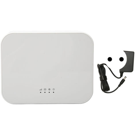 Routeur WiFi 4G LTE avec emplacement pour carte SIM 2.4G 5G Ports d'antenne doubles Port WAN LAN Hotspot WiFi pour l'Europe, l'Asie et l'Afrique 100‑240V Prise EU (1/5)