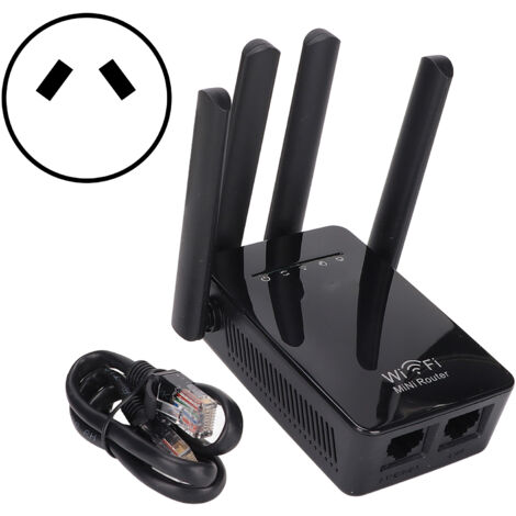 Routeur sans fil 3 en 1 AP Point d'accès WIFI amélioré Couverture complète du signal à 360° Routeur WiFi 300Mbps pour la maison 100-240V Prise AU (1/5)