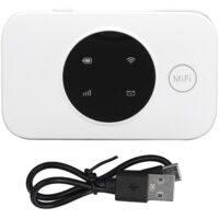 4G Portable WiFi Router 300Mbps Mobile WiFi Hotspot 3000MAh Batterie Jusqu'à 10 utilisateurs Routeur de voyage de poche pour le camping en plein air