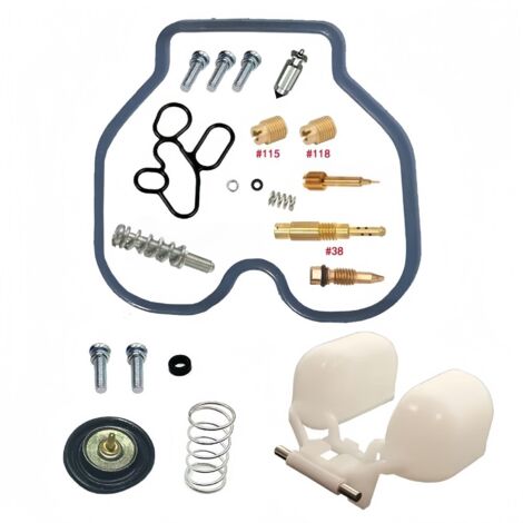 Kit de réparation de carburateur compatible avec Honda CBR125R et CBR150R (flotteur CBR 125)