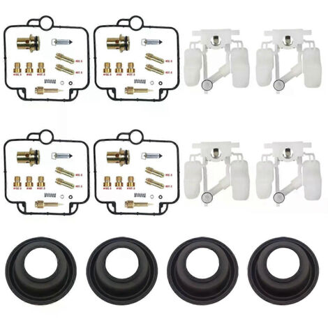 Kit de réparation de carburateur pour Suzuki GSX 750 F (1989-1996) Katana 750 : joint d'aiguille de flotteur et kit de réfection GSX750F K/L/M/N/P/RS/T