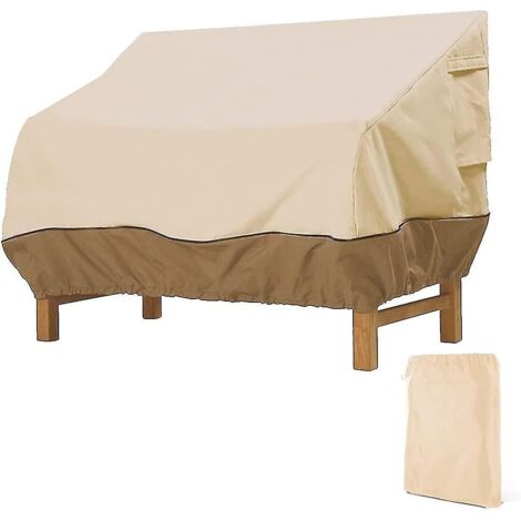 Garden Sofa Cover, Waterproof, 210d Oxford Fabric,beige (1/5)