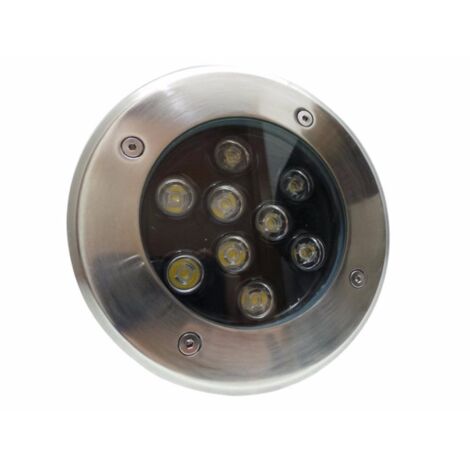 Silamp – Spot encastrable extérieur sol 9W IP65 – Blanc neutre 4000K – Angle de diffusion 60° – Installation facile sur béton ou bois (1/2)