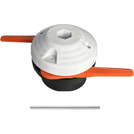 6-2 Tête pour STIHL FS38 FSA60R FSA86R FS40 FS50 Débroussailleuse, Tete Faucheuse FSA 60 R Coupe Bordure FS 38 Tête Debroussailleuse Accessoires, avec 4 Lames