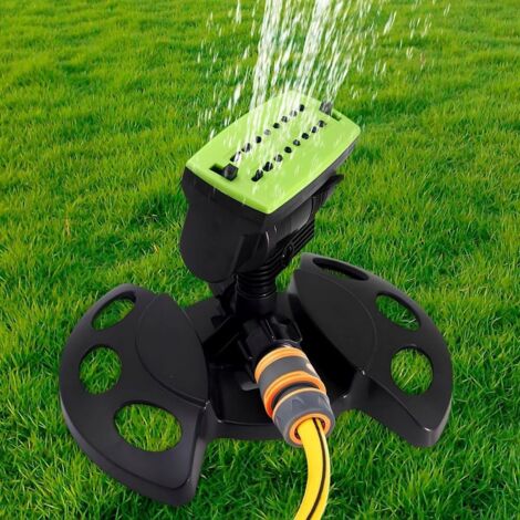 Arroseur De Pelouse à 16 Buses, Arroseur De Pelouse Réglable, Arroseur Oscillant pour Pelouses Et Surfaces, Arroseur Carré pour L'irrigation pour Jardin Et Pelouse (1/5)