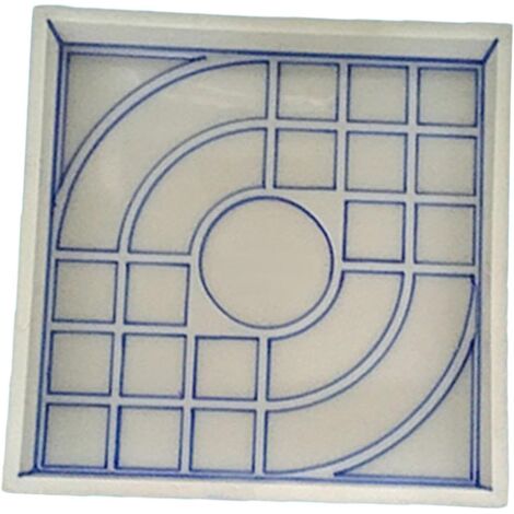 Moule à Béton et Ciment, Coffrage à Béton, pour Béton pour Pavés, Jardin, Terrasse, Fabricant de Trottoirs, Pas Japonais Réutilisable