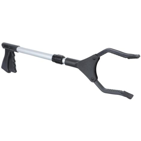Pince Ramasse Déchets Aluminium Robuste Outil De Nettoyage Extérieur Multifonctionnel Pour Jardin Et Ramassage Objets Lourds (1/5)