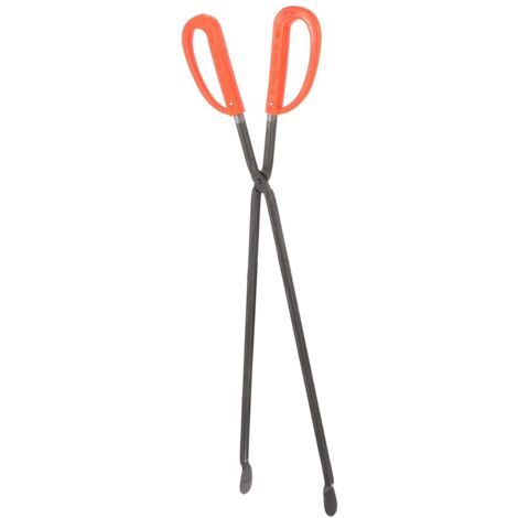 Pince à Déchets Longue Poignée 50 Cm, Pince De Ramassage En Plastique Rouge, Outil D'aide à La Préhension Pour Nettoyage Extérieur Et Domestique, Ramassage Des Ordures Et Dossiers Poubelle (1/5)