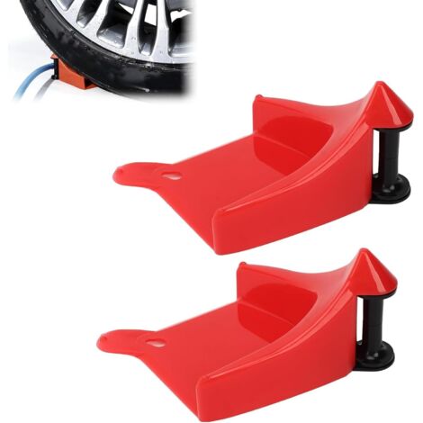 Guide De Tuyau De Voiture 2 Pièces, Outils De Nettoyage De Détail De Voiture, Guides De Tuyau Pour le Lavage De Voiture, Rouleau De Tuyau De Pneu Empêchant le Tuyau De Lavage De Voiture De Rester Coin (1/5)