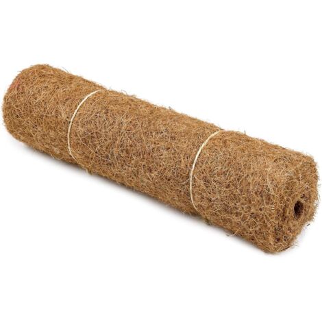 Natural Coconut Fibre Rug 40 x 100 cm 900 g/m² – Plant Mulching, Cold Protection, Weeds, Reptile Terrarium Rug, Brown (1/3)