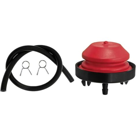 Snow Blower Primer Bulb, Carburetor Primer Bulb with Pipes, Carburetor Replacement Compatible with Tecumseh AV520 HMSK100 HMSK105 HMSK110 Engine (1/5)