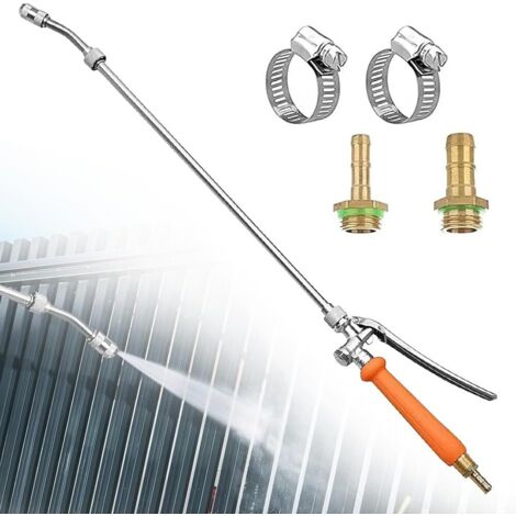 72CM Sprayer Lance for Metal Sprayer, Universal Spray Wand, with Brass Sprayer 3/8" & 1/4", for Gardens Orchards Car Wash Home (1/5)