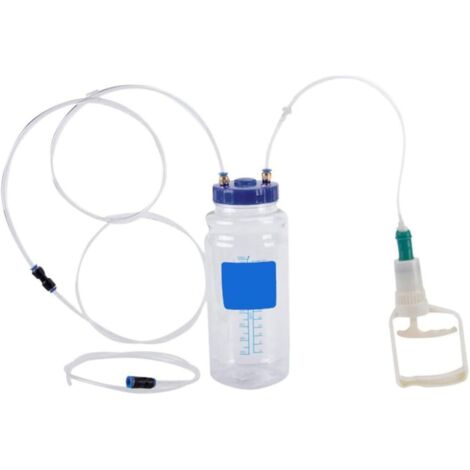 2L Manual Vacuum Pump for Engine Oil Change Hard Plastic Oil Transfer Tool Flexible PU Pipe Automotive Maintenance and Maintenance (1/5)